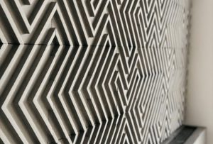 3d labrinto beton duvar paneli