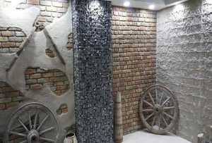 cemento anthracite dekoratif tugla paneller