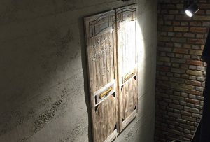 roughast gris beton panel