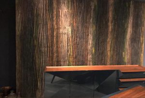 wood shell marron ahsap duvar kaplama