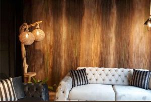 wood shell marron ahsap gorunumlu duvar paneli